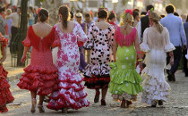 Sevillanas dans la Feria