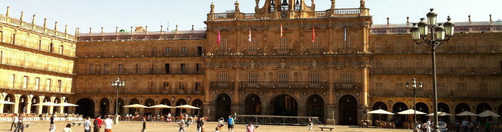 La plaza mayor de Salamanque