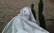 La statue de Sainte Thérèse