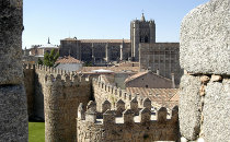 La cathédrale d'Avila