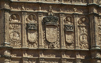 Détail de la façade de l'université