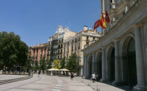 La plaza de Oriente