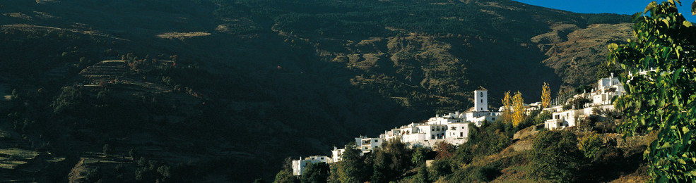 Le village de Capileira dans les Alpujarras