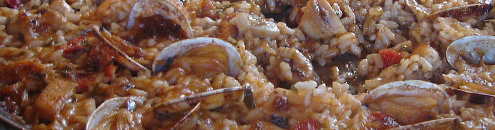 Riz du delta de l'Ebre avec fruits de mer